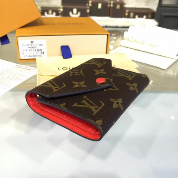 cohotbag l0vis Vvtt0n victorine  wallet red 3592