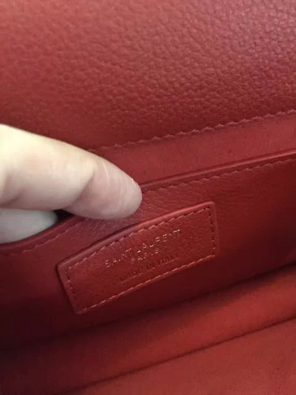 Y51 medium sunset bag grained leather 4872  22cm x 16cm x 8cm