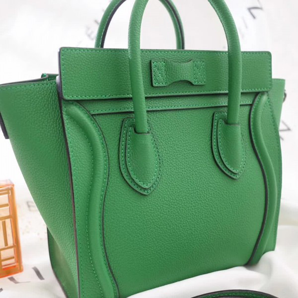 Ce1i*e leather nano luggage 19.5cm x 7.5cmx 20cm