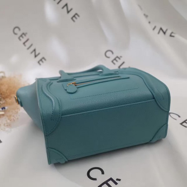 Ce1i*e leather nano luggage z993  20cm x 20cm x 10cm