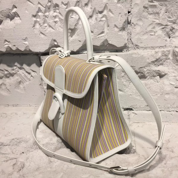 Delvaux woven mm brillant satchel 28cmx14cmx22cm