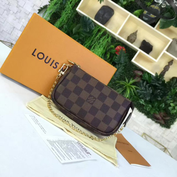 l0vis Vvtt0n mini pochette accessoires chain 3586