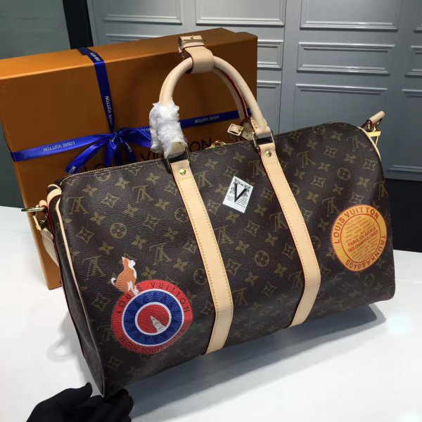 l0vis Vvtt0n keepall 45 bandoulière 3716_ 45cm x 27cmx 20 cm