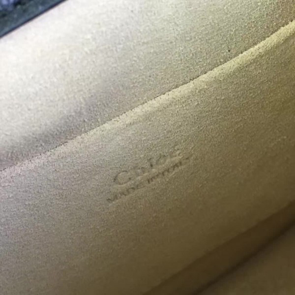 Chloe leather nile 19.5cm x 6.5cm x 16cm
