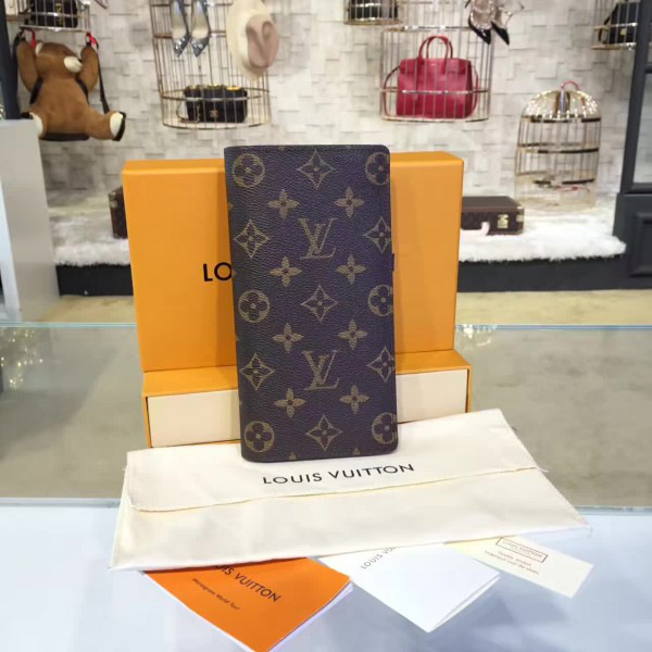 l0vis Vvtt0n brazza wallet monogram m66540 long