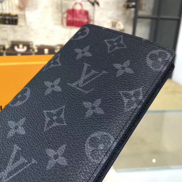 l0vis Vvtt0n  brazza wallet monogram eclipse canvas m61697 long