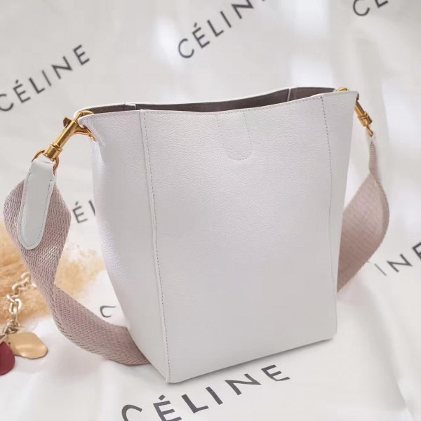 Ce1i*e leather sangle 17.5cm*24.5cm*12cm