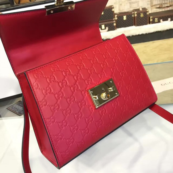 Gvc*1 gg leather padlock cohotbag 2161