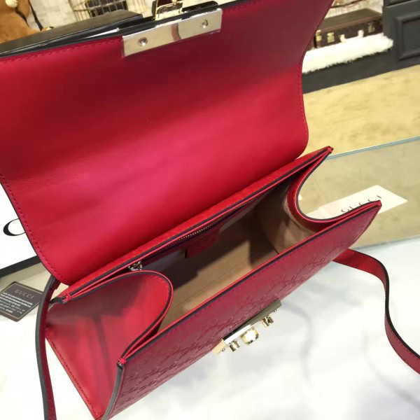 Gvc*1 gg leather padlock cohotbag 2161