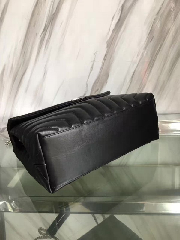 Y51 medium loulou bag black  4955 32cm x 22cm x 11cm