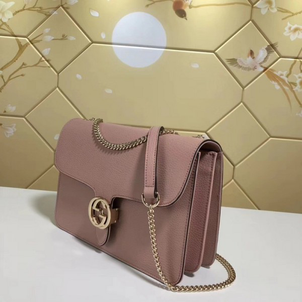 Gvc*1 gg flap shoulder bag on chain pink cohotbag 510303