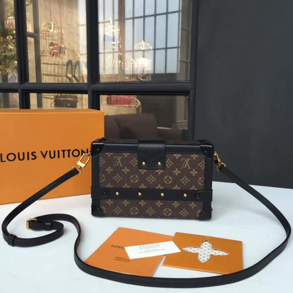 l0vis Vvtt0n petite cohotbag  malle box bag monogram 3496