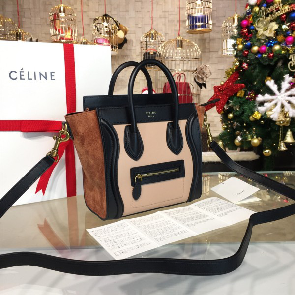 Ce1i*e leather nano luggage z978 20cm x 10.5cmx 19cm