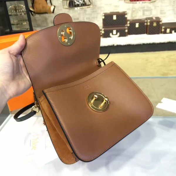 Chloe leather mily z1326 23.5cm x 18cm x 8.5 cm