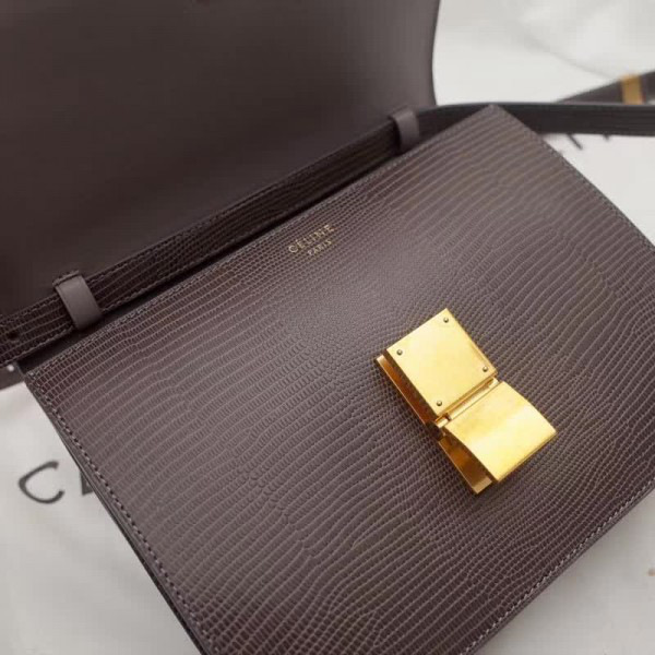 Ce1i*e leather classic box z1132 24cm x 7cmx 19cm