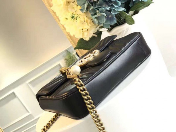 Gvc*1 gg cortex marmont bag 21.5*18*5cm