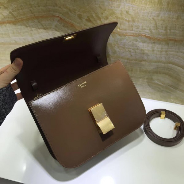 Ce1i*e leather classic box z1124 24cm x 6.5cmx 19cm
