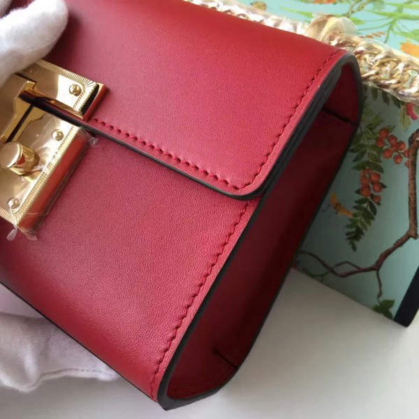 Gvc*1 gg leather padlock 2395 20cm x 9cm x 14cm