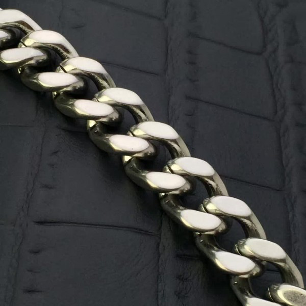 Y51 monogram kate crocodile embossed shiny leather cohotbag 4752