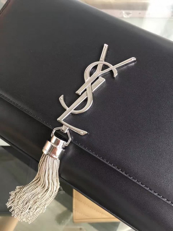 Y51 medium kate bag with leather tassel 5047 24cm x 14cm x 4.5cm