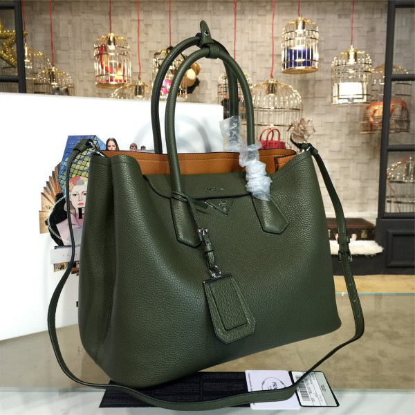 Pra*a double bag large 4085 35.5cm x 18cm x 27cm
