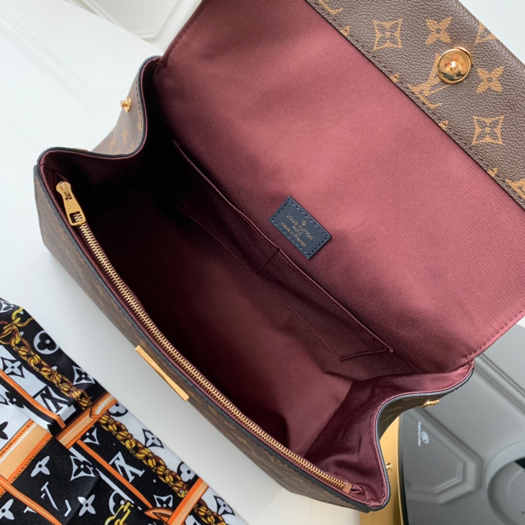 Lv cluny medium handbag monogram m44669 32.0x 22.5x 12.0cm