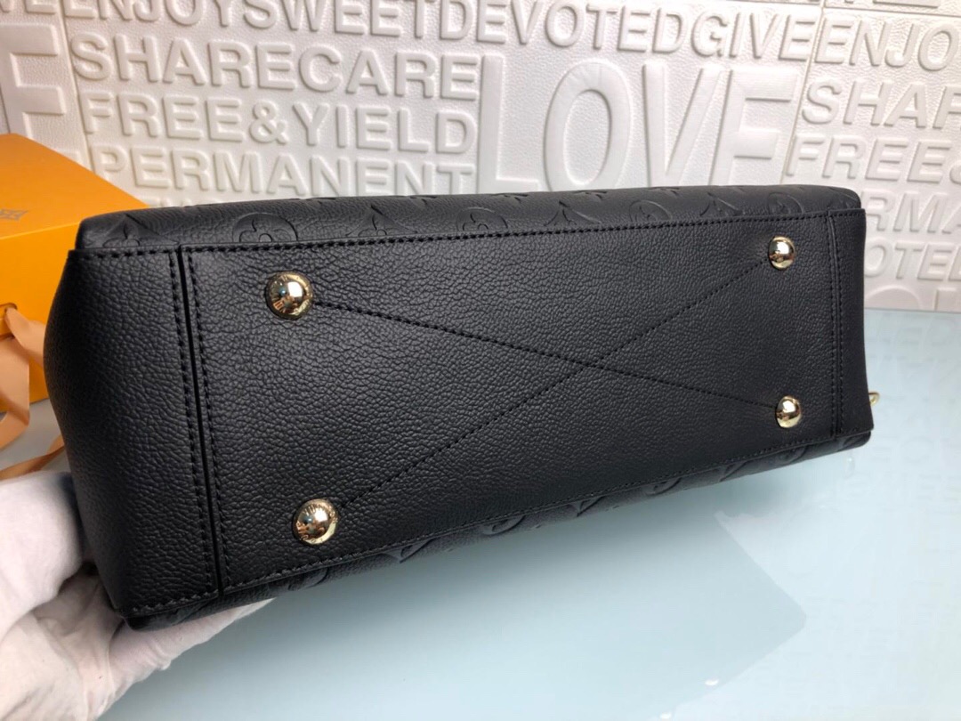 LV empreinte leather m43758 black 37CmX26CmX15Cm