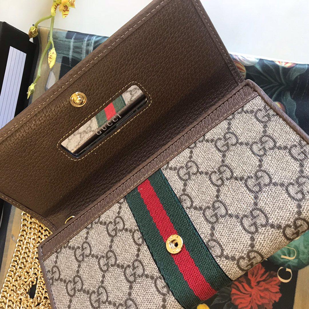Gvc*1 wallet mini bag gg patterns and web stripes 19*10*3.5cm