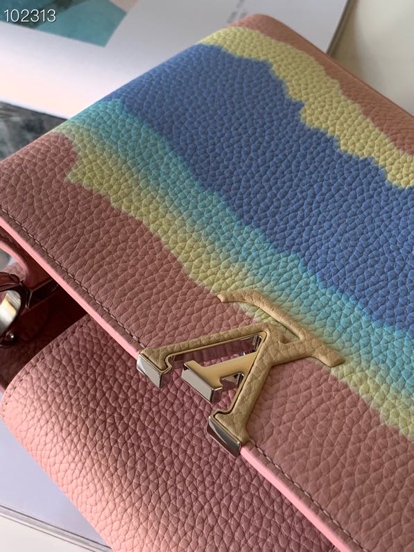 l0vis Vvtt0n medium handbag pink m94517 27×18×9cm
