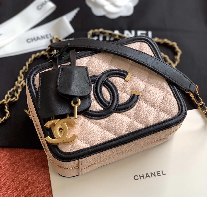 Ch**el chain camera bag-17cm-21cm