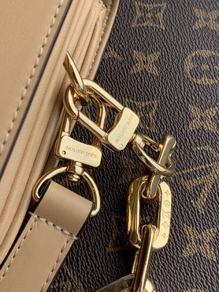 l0vis Vvtt0n rendez-vous calfskin camel m57745 17.0 x 22.0 x 7.0 cm