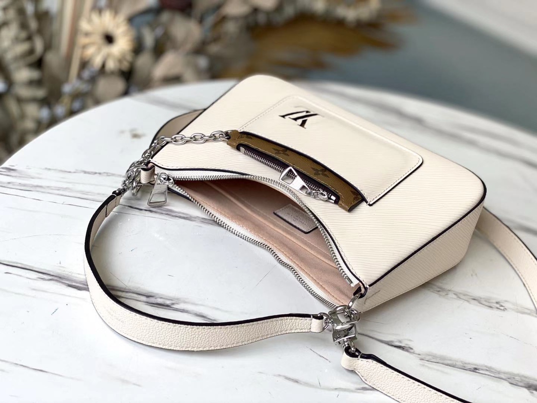 l0vis Vvtt0n marelle epi leather quartz m80688 25 x 15 x 8 cm