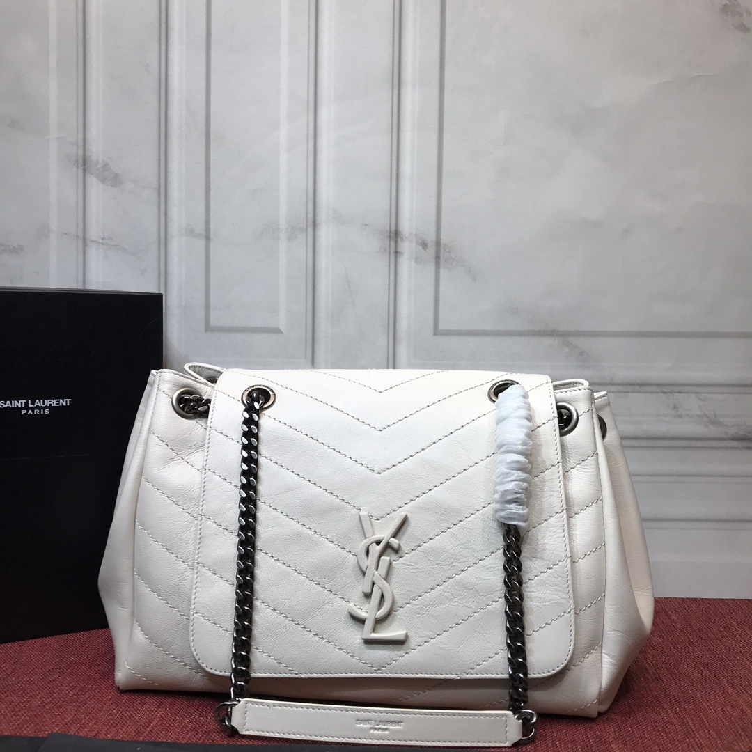 Y51 nolita medium bag in vintage leather blanc vintage 58929903 31 x 21 x 16.5 cm