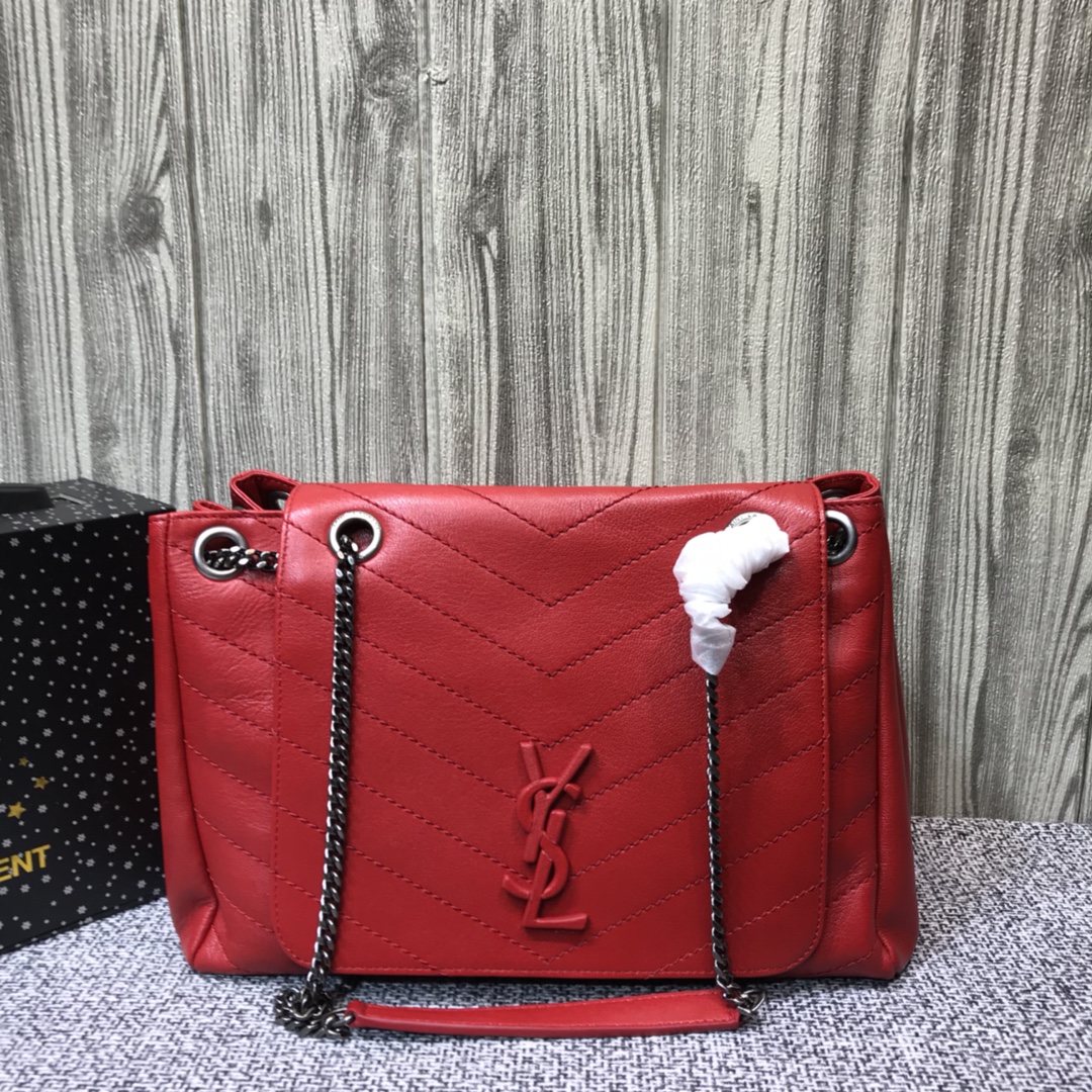Y51 nolita medium bag in vintage leather fuchsia 58929903 31 x 21 x 16.5 cm