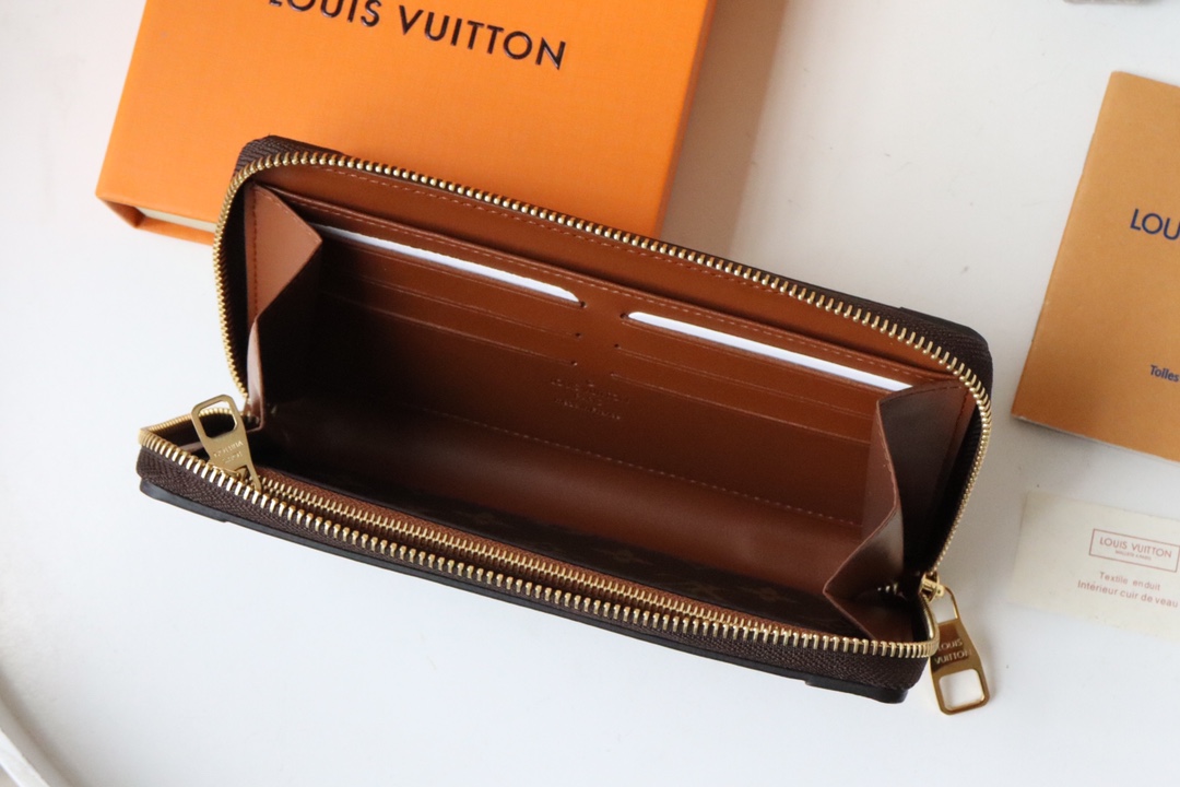 l0vis Vvtt0n zippy wallet trunk brown m80558 19,5 x 10 x 2 cm
