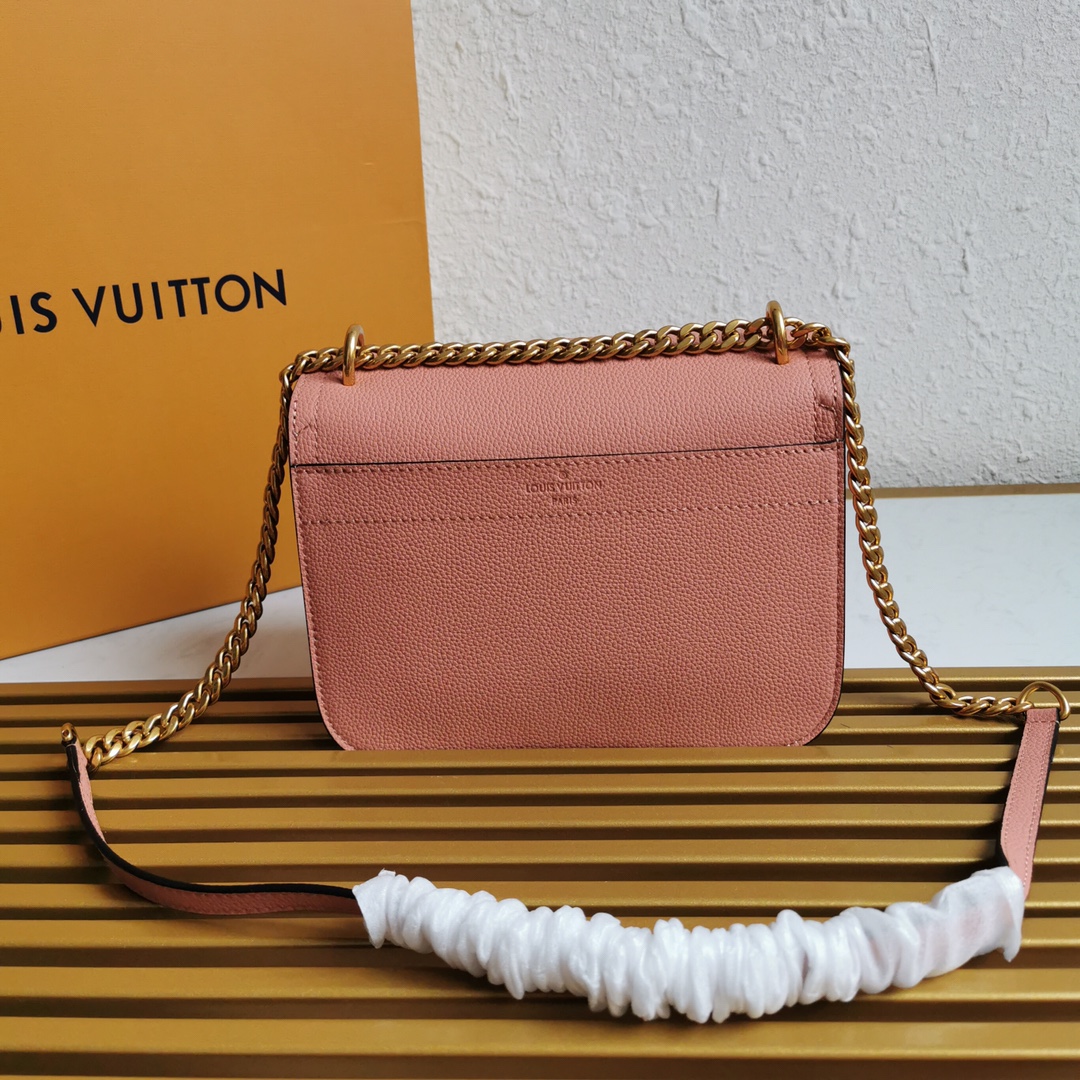 l0vis Vvtt0n lockme chain bag rose des sables m57071 23 x 17 x 11 cm