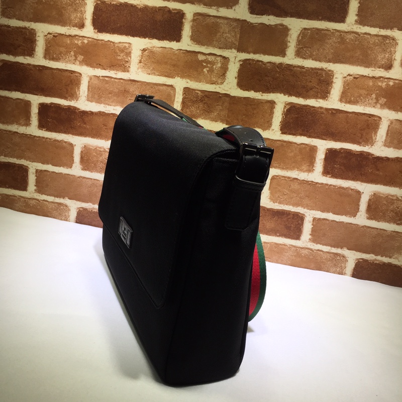 Gvc*1 techno canvas messenger bag black 337073 37 x 29 x 10 cm