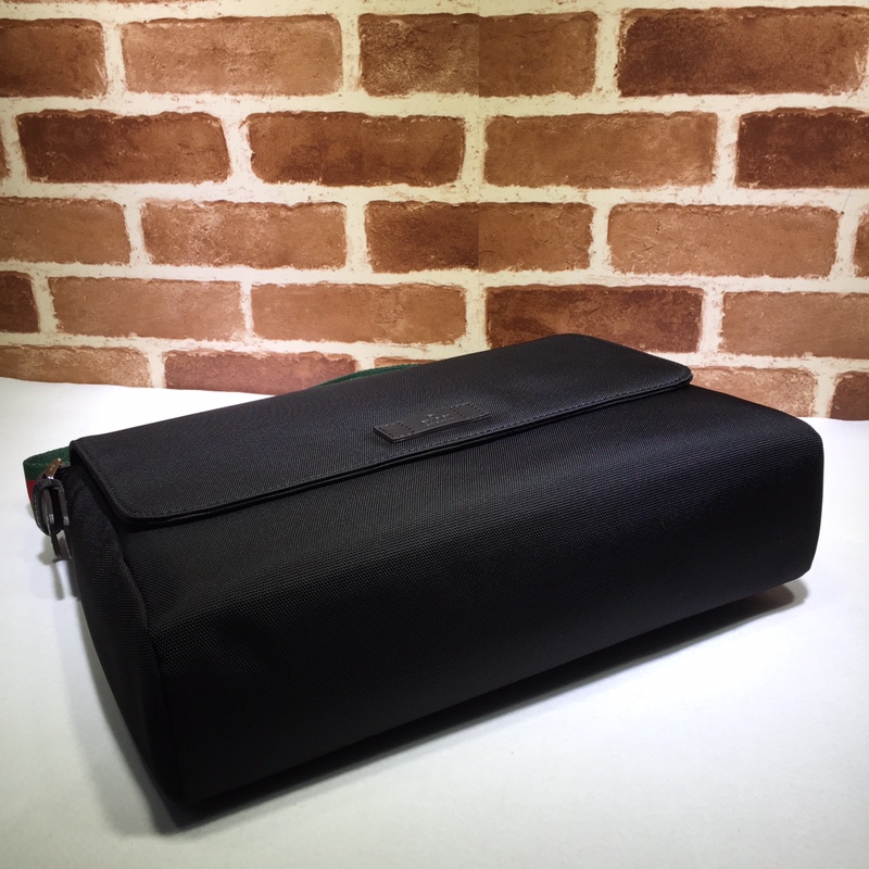 Gvc*1 techno canvas messenger bag black 337073 37 x 29 x 10 cm