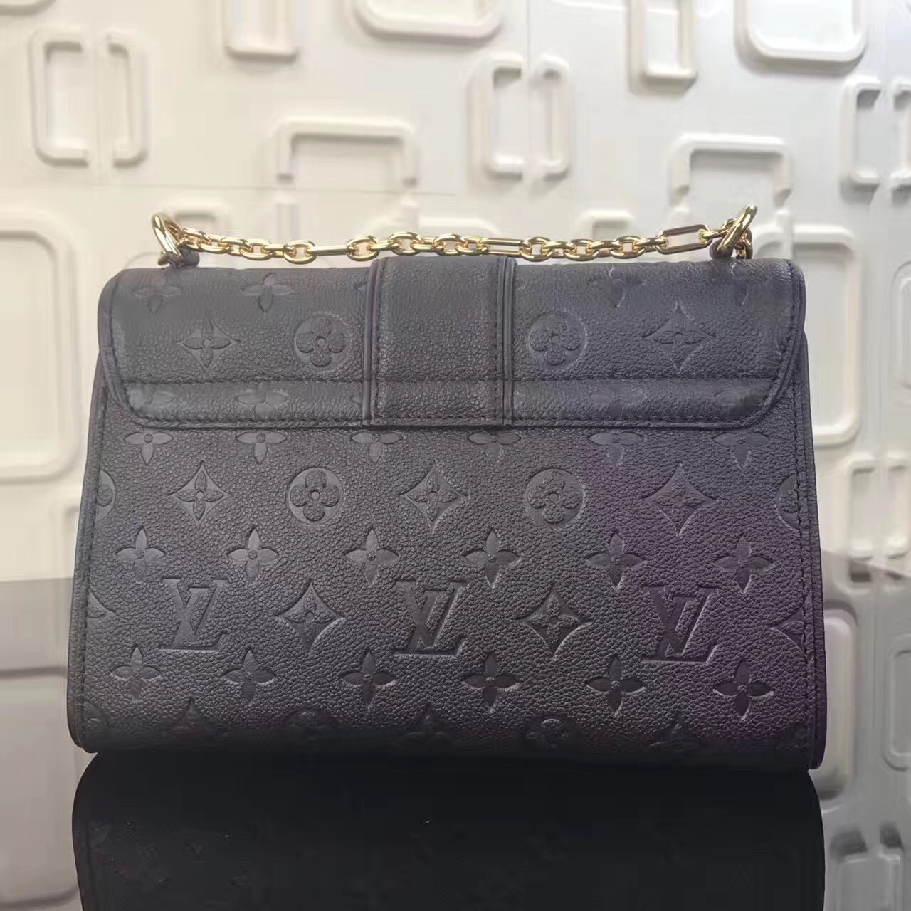 l0vis Vvtt0n saint sulpice bag monogram empreinte leather black m43393 25 x 16.5 x 9 cm