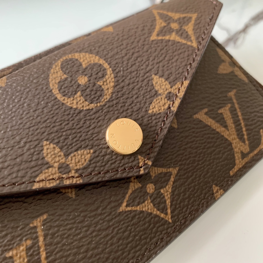 l0vis Vvtt0n card holder recto verso monogram canvas m69431 13 cm