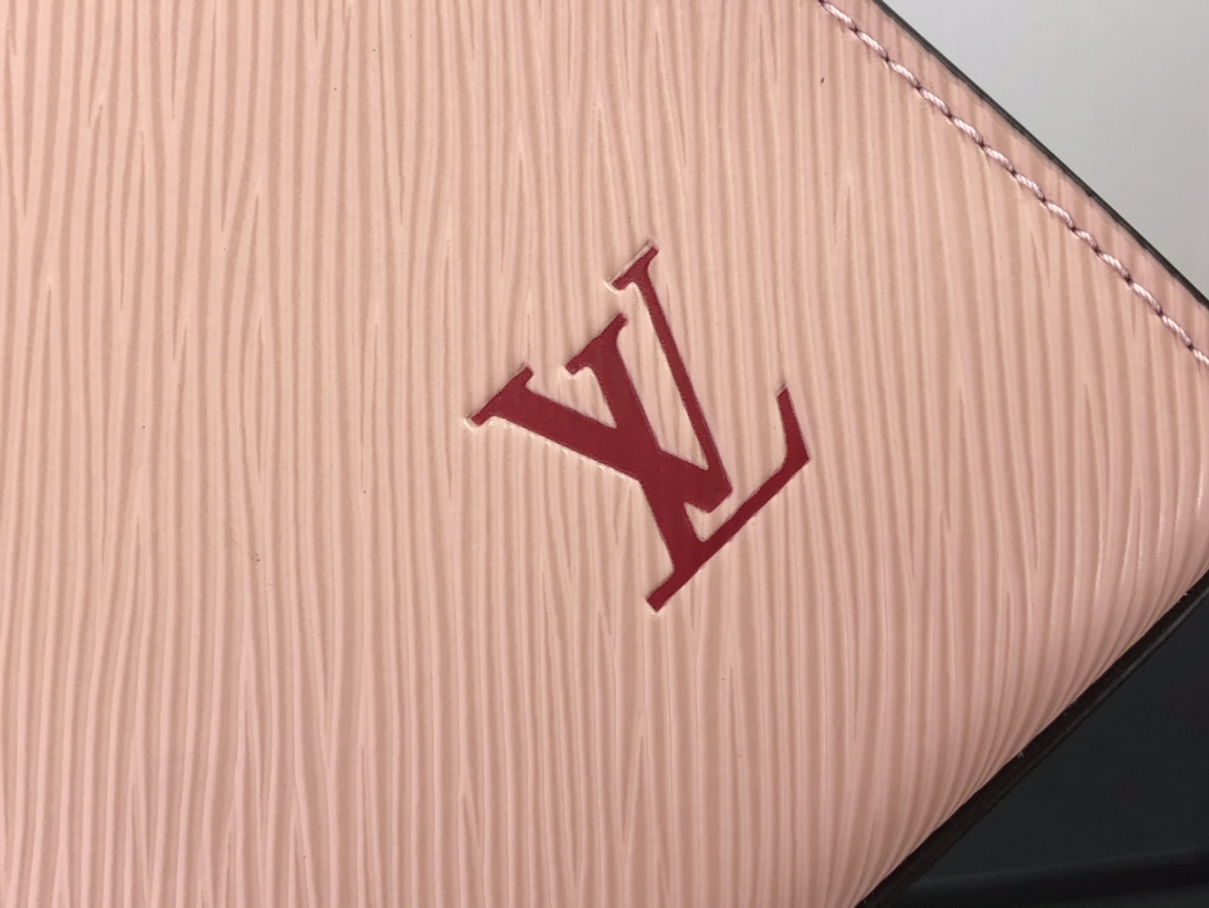 l0vis Vvtt0n sac plat bb epi leather rose ballerine m58659 25 x 18 x 10 cm