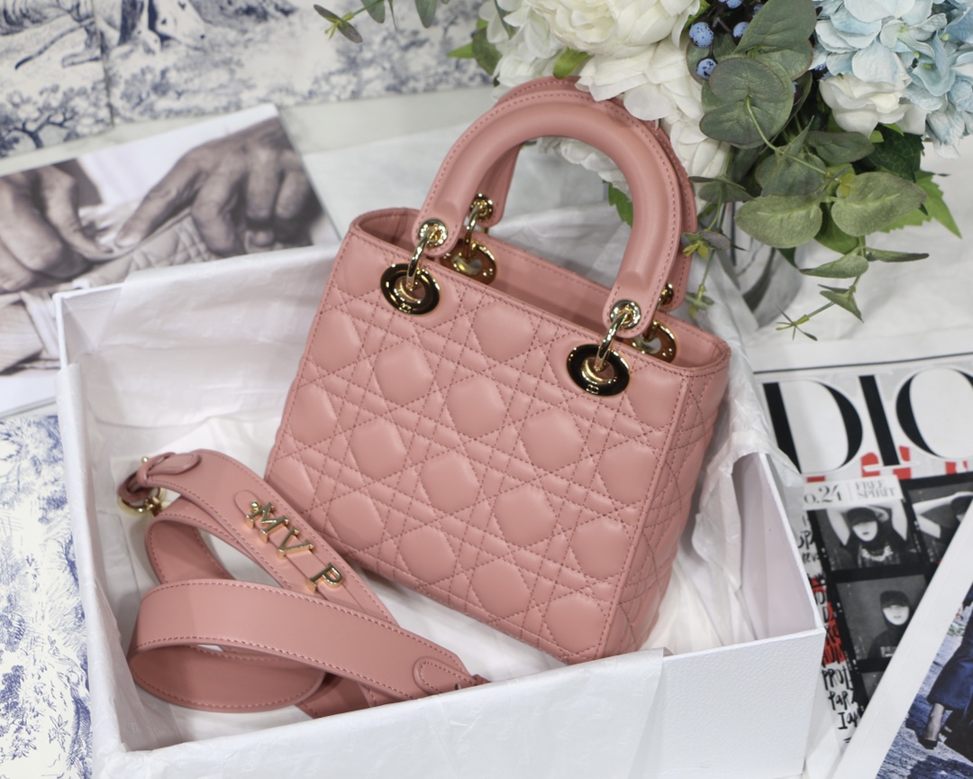 D10r lady D10r my abcD10r bag powder pink m0538 20cm