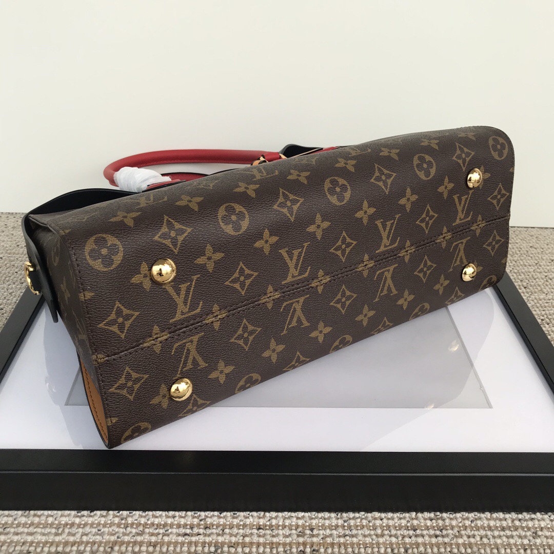 l0vis Vvtt0n tuileries tote bag monogram canvas black m41456 35 x 24 x 13 cm