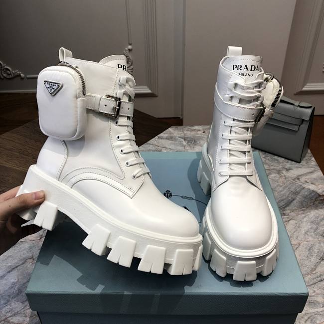 Pra*a boots white 002