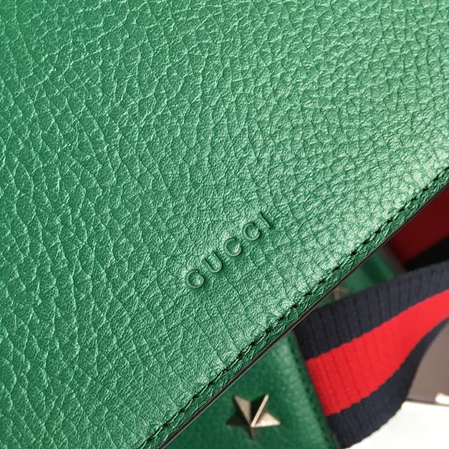 Gvc*1 mini dionysus top handle green bag 523367 20 x 14 x 11 cm