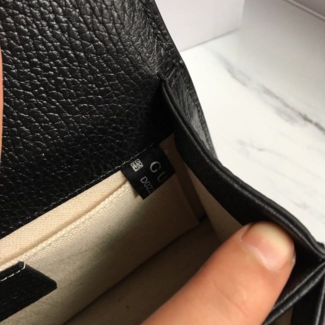 Gvc*1 mini dionysus top handle black bag 523367 20 cm