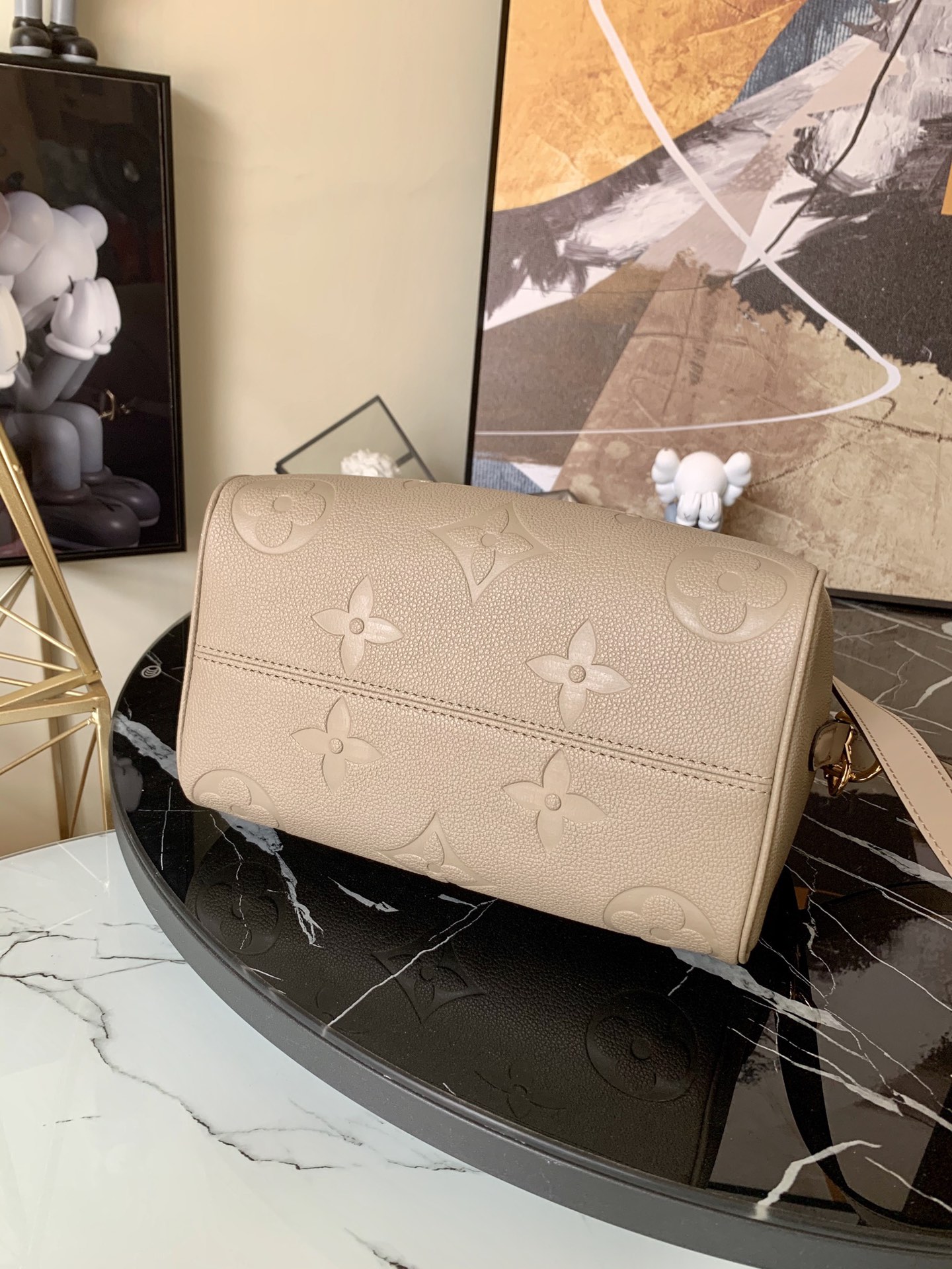 l0vis Vvtt0n speedy bandoulière 25 monogram pattern tourterelle m59273 25 x 19 x 15 cm