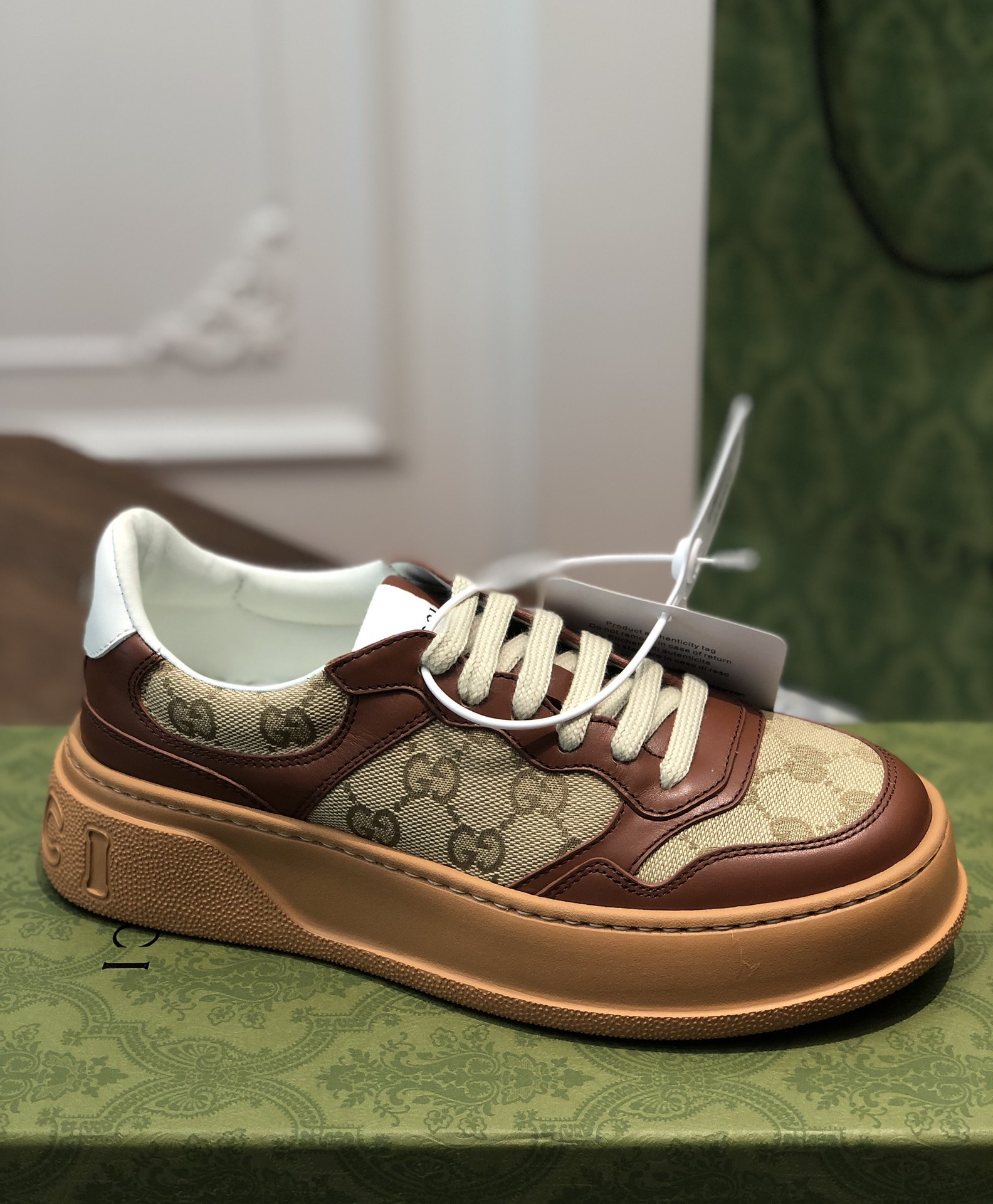 Gvc*1 gg sneaker brown