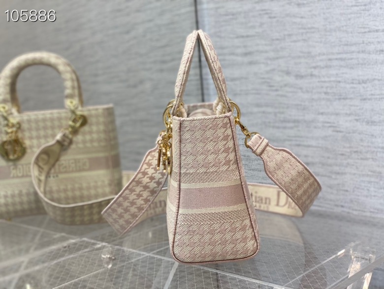 D10r medium lady d-lite bag embroidery m0565 24 cm 05