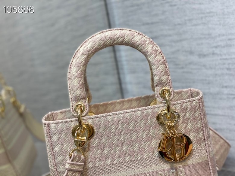 D10r medium lady d-lite bag embroidery m0565 24 cm 05